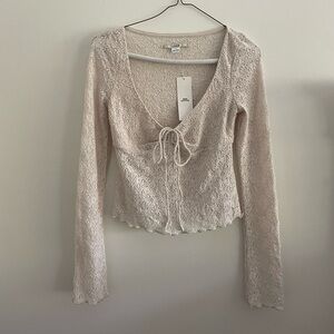 Kimchi Blue Ivory Long Sleeve